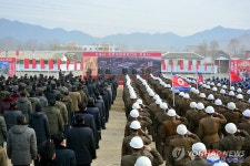 북한, 함경남도 신포시 등 지방공업공장 건설 착공식