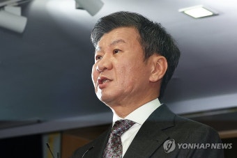 소감 밝히는 정몽규 축구협회장