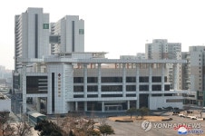 완공된 평양종합병원 전경