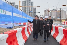아산시, 모종중학교 개교 맞춰 통학로 기반 시설 마무리