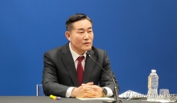 특파원 간담회 하는 신원식 국가안보실장