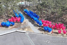 매화스마트안전복 | 봄꽃축제 차질 우려에 '방한복' 입은 매화나무
