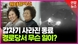 [영상] 혼자 계셨더라면 아찔…동료 구한 경로당 원더할미즈