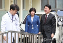 안철수 의원, 계명대 대구동산병원 방문