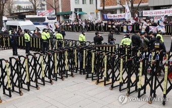 긴장감 도는 헌법재판소