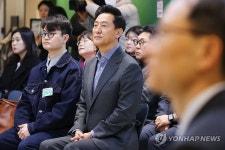 오세훈 서울시장, 서울 영테크 사업 성과간담회 참석