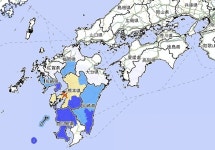 日규슈 구마모토현서 규모 4.8 지진…