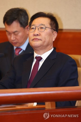 박성재 법무부 장관, 탄핵심판 첫 변론 출석