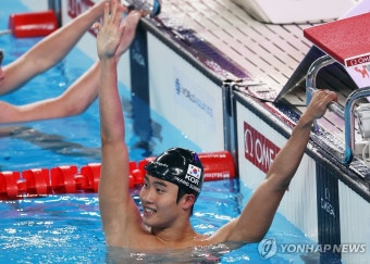 황선우·김우민 5개월 만의 실전…세계수영선수권 2연패 시동