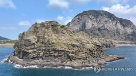 서귀포 용머리해안의 봄