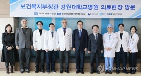 조규홍 장관, 강원대학교병원 의료현장 방문