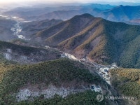 산불로 전소되기 전 의성 고운사