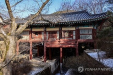 의성 고운사 가운루 마지막 모습