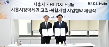 시흥시-에이치엘디앤아이한라, 시청역세권 개발사업 협약