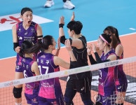 기뻐하는 흥국생명