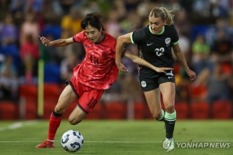 여자 축구대표팀, 호주 원정 2연패…2차전도 0-2 완패
