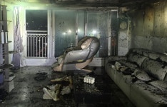 부천 송내동 아파트서 원인 미상 화재…입주민 70명 대피