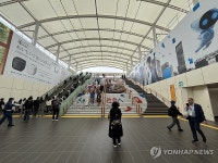 오사카엑스포 박람회장과 연결된 유메시마역