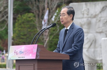 한덕수 권한대행, 4·19 기념사