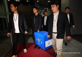 경찰·노동부 '신안산선 붕괴 사고' 포스코이앤씨 압수수색