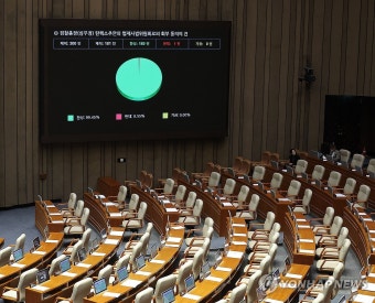 심우정 탄핵소추안 법사위 회부 건, 본회의 통과