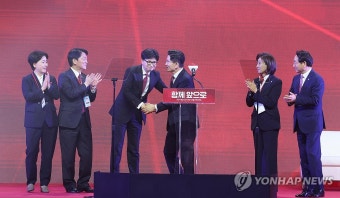 국민의힘 대선 후보로 선출된 김문수 후보