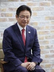 연합뉴스와 인터뷰하는 이철우 경북지사
