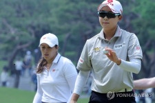 아람코 챔피언십 3R 첫홀 김효주