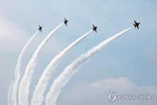 블랙이글스의 멋진 퍼포먼스