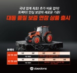 대동, 트랙터·스키드로더 무상보증 3년까지 연장 상품 선봬