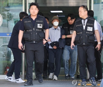 영장실질심사 향하는 '시흥 살인사건' 피의자 차철남