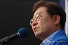 안방 인천 계양구 유세하는 이재명 후보