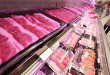 돼지고기 가격 지난 달보다 올라