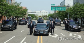 대통령경호처, 취임식 차량 퍼레이드 훈련 공개