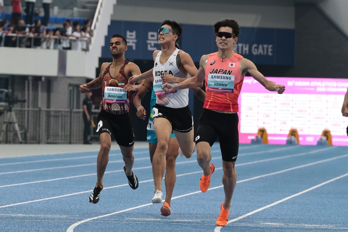 이재웅 선수, 1500m 기록 또 경신…한국 신기록 2초 이상 인도