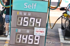 경유 가격 5개월만에 1천400원대로