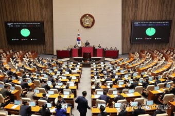 '채상병 특검·내란 특검·김건희 특검법' 국회 본회의 통과