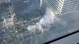 서울 목동 CBS 건물 옥상서 불…인명피해 없어