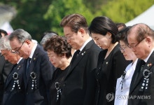 李대통령, 현충일 추념식…취임 후 첫 국가기념일 행사 참석