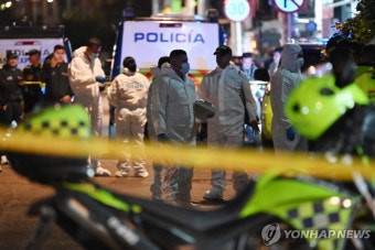 콜롬비아 보수야권 대선주자, 유세 중 총기 피격…