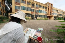 도화지에 담아낸 광주 광천시민아파트