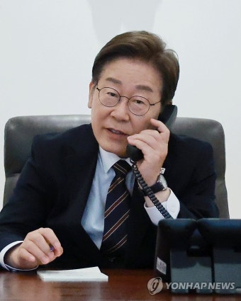 이재명 대통령, 일본 총리와 전화 통화