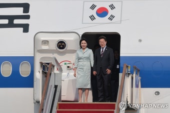 이재명 대통령 G7 '첫 순방' 출국