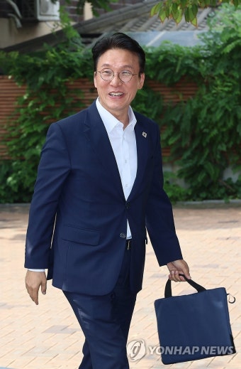 김민석 국무총리 후보자 출근