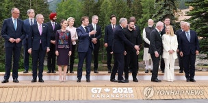 이재명 대통령, G7 정상회의 기념촬영