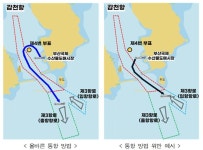 어선 역주행 막는다 부산해경, 감천항서 항로 위반 선박 단속