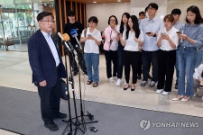 답변하는 김성환 환경부 장관 후보자