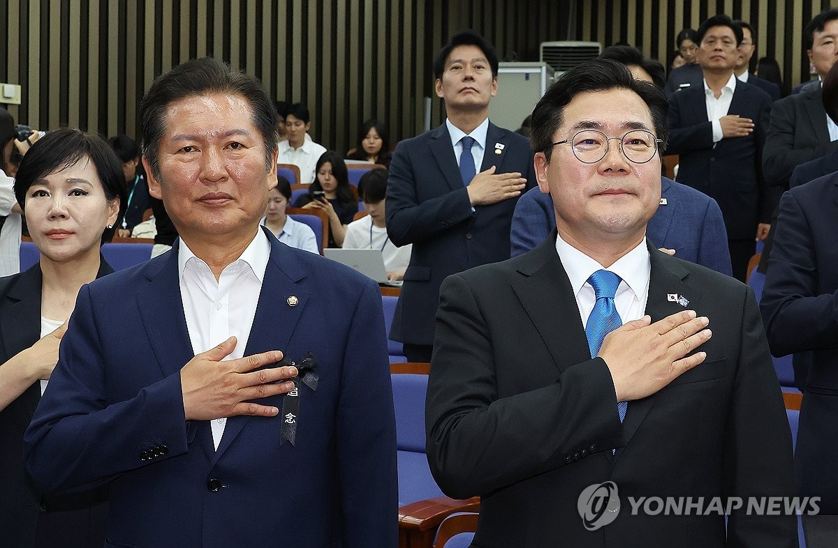 2025년 더불어민주당 8·2 전당대회, 정청래 vs 박찬대 당대표 선거 관심↑
