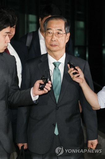 한덕수 전 국무총리, 내란특검 조사 종료