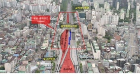 경인1지하차도 홍익병원사거리 평면화 추진…9일부터 차로 축소